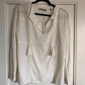 White Vince Blouse